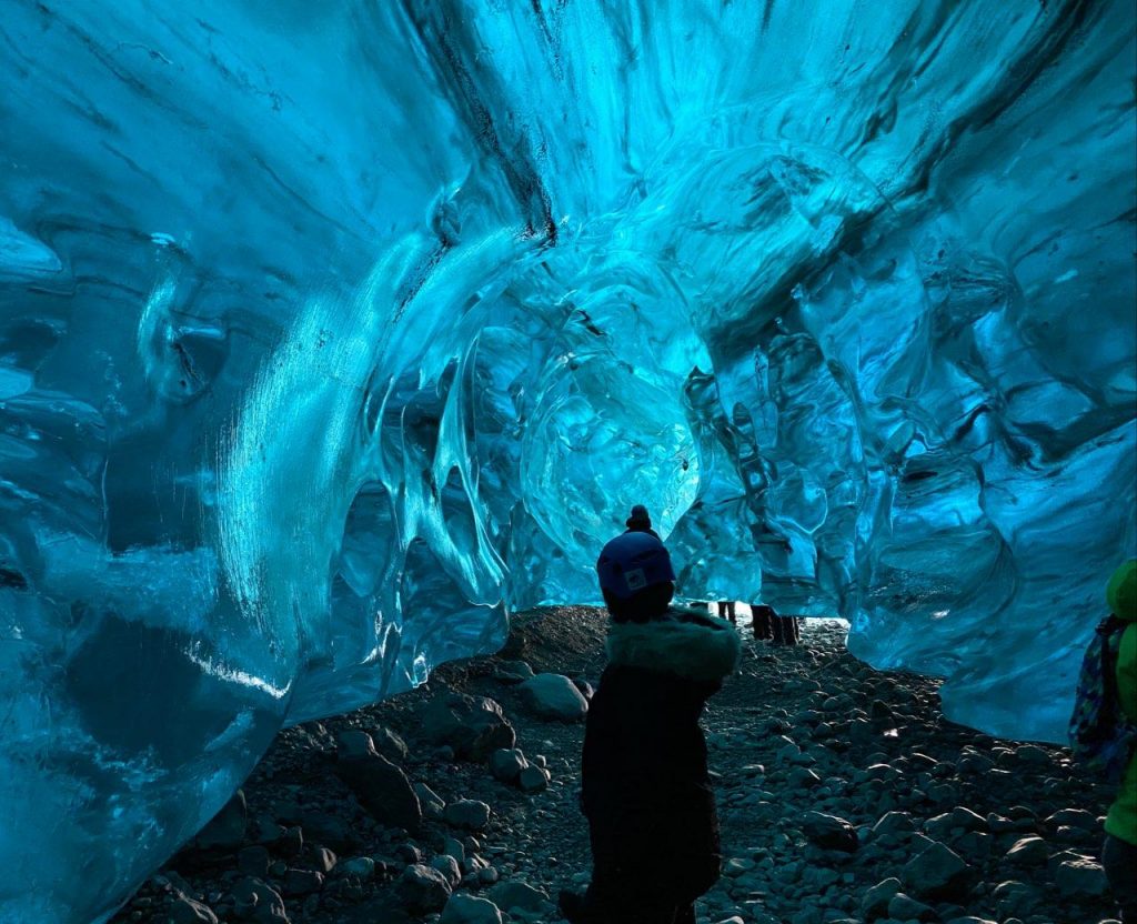 Ice cave tour at Hofn, One of the best places to visit in Island with my loved one