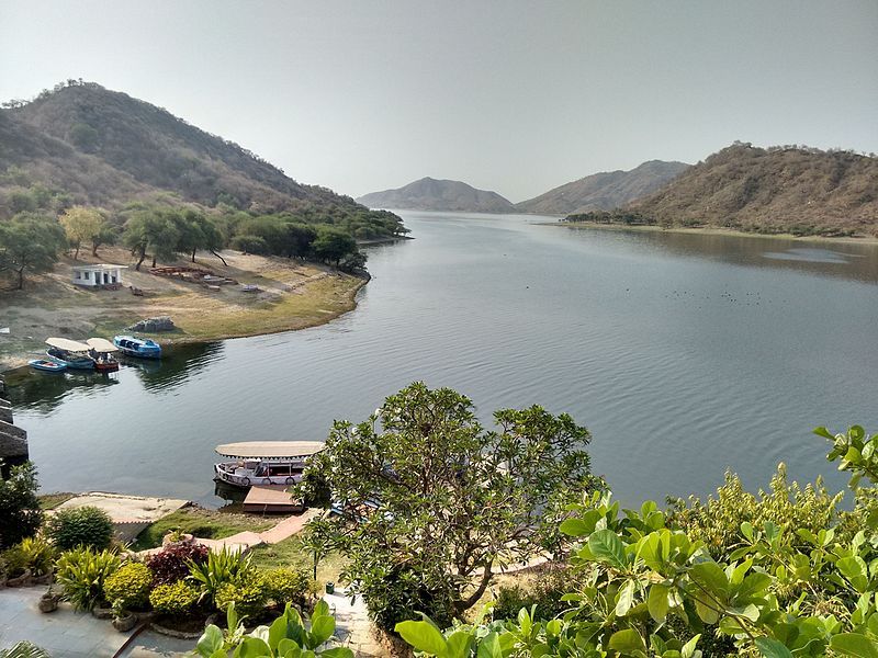 Jaisamand lake in Rajasthan
