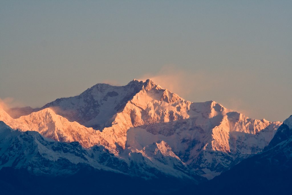 An amazing view of Mt Kanchenjunga, Sikkim