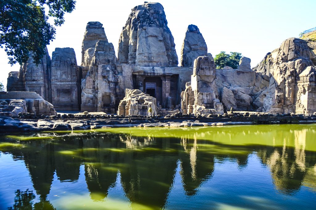Masroor Rock Cut temple complex near Dharamshala