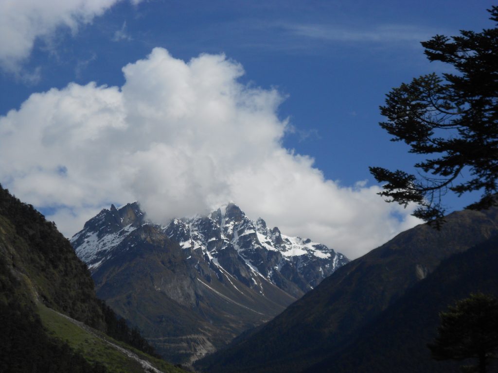 Katao Mountain peak in Zero Point
