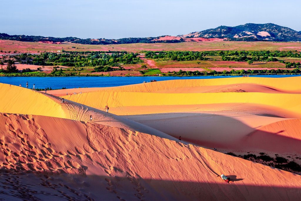Red Sand Dunes in Mui Ne