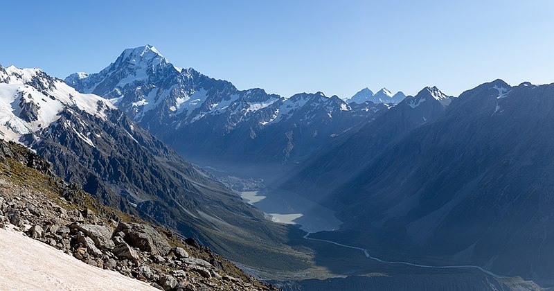 Mount Cook in New Zealand
