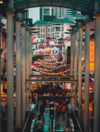 Chinatown in Singapore