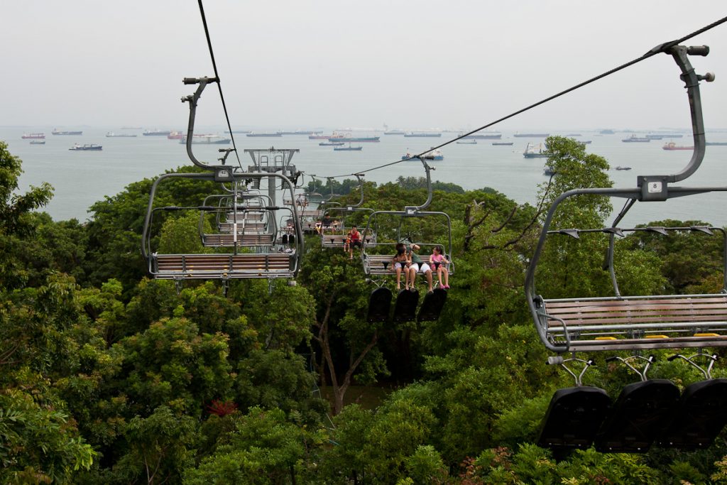 Chairlift ride