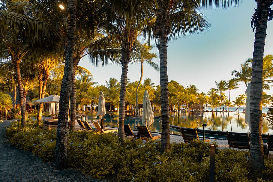 Trou aux biches beach view resort