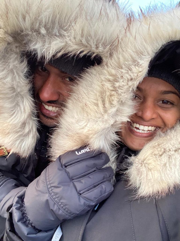 Manoj and Arul Kiruthika realizing their dream in Iceland
