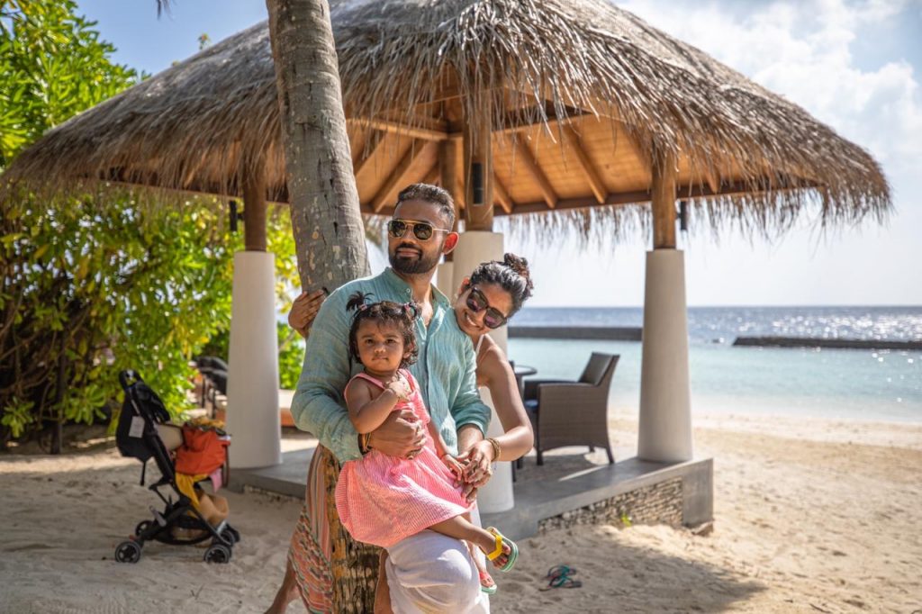 My family in the seashore