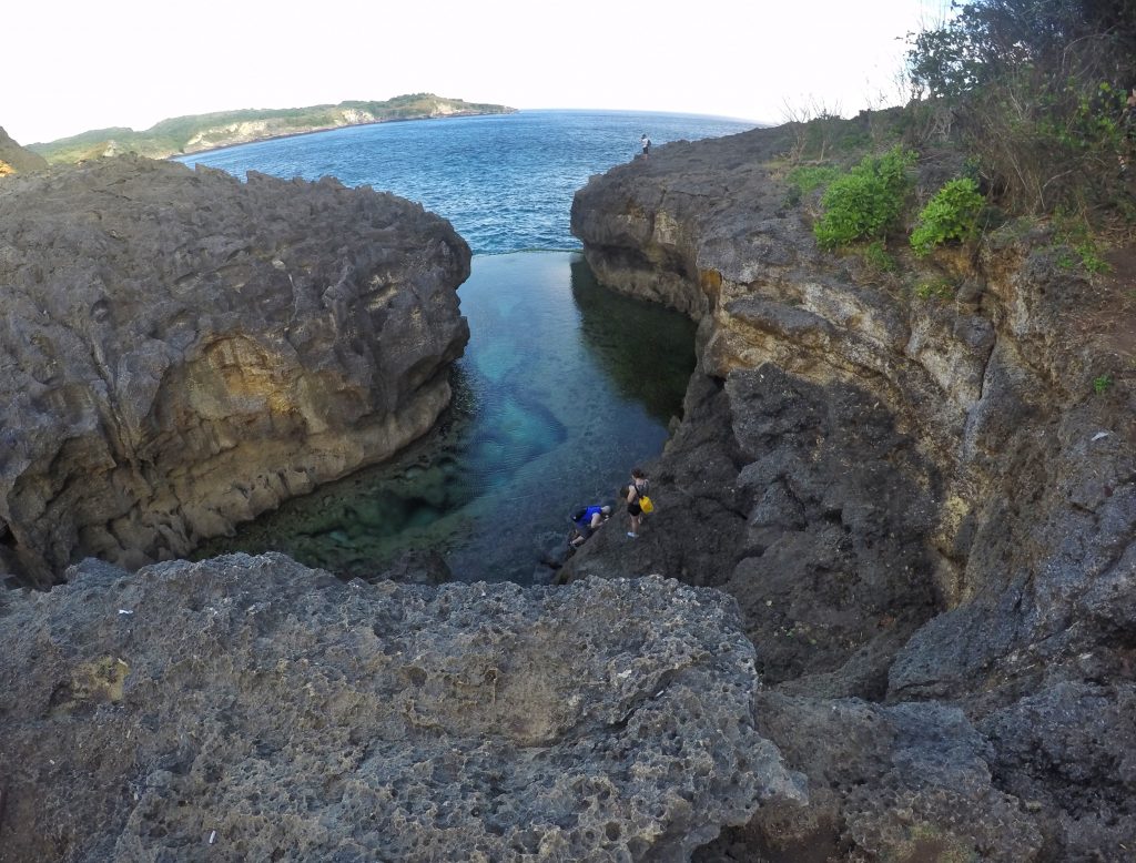 Transparent water of Angels Billabong