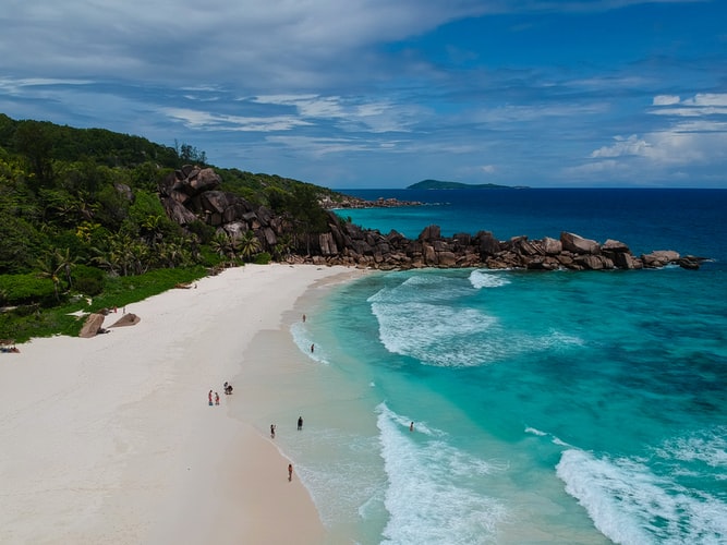 Anse Georgette, praslin island, seychelles