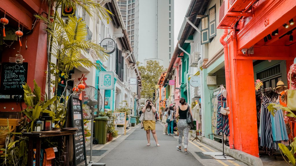 The Colourful Haji Lane in Singapore