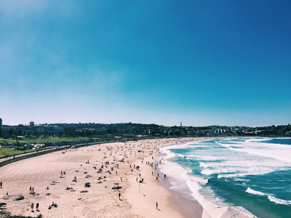Soak Up At Sydneys Iconic Beach The Bondi Beach
