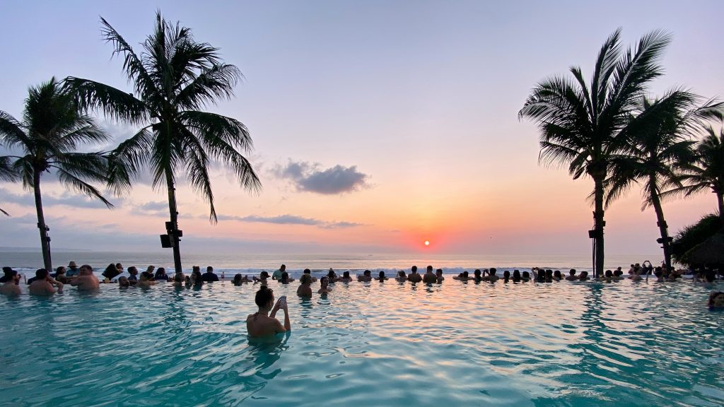 Catch the sunset in Bali