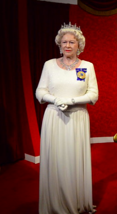 Queen Elizabeth at Madame Tussauds
