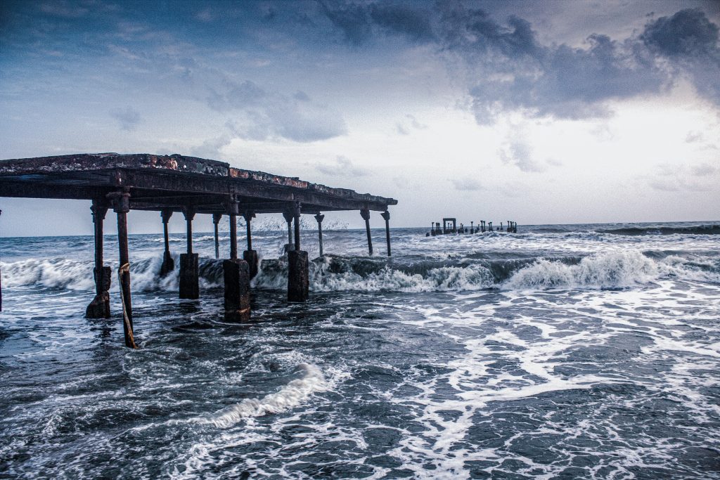 Kozhikode Beach in Kerala