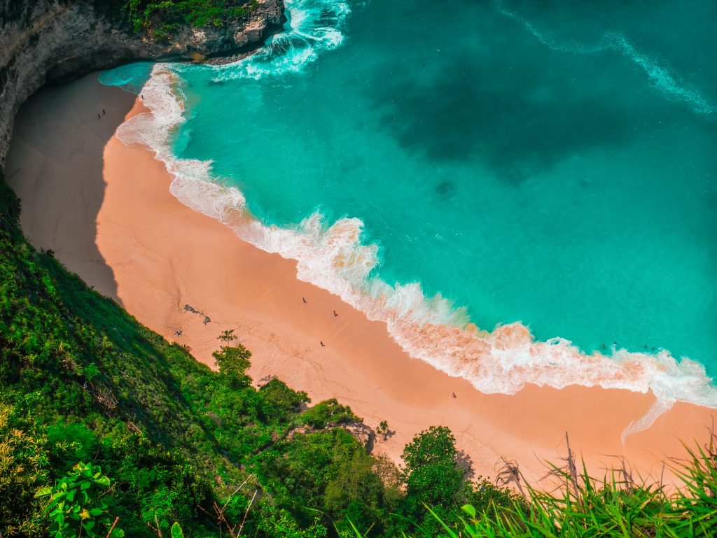 klingking beach, bali, indonesia