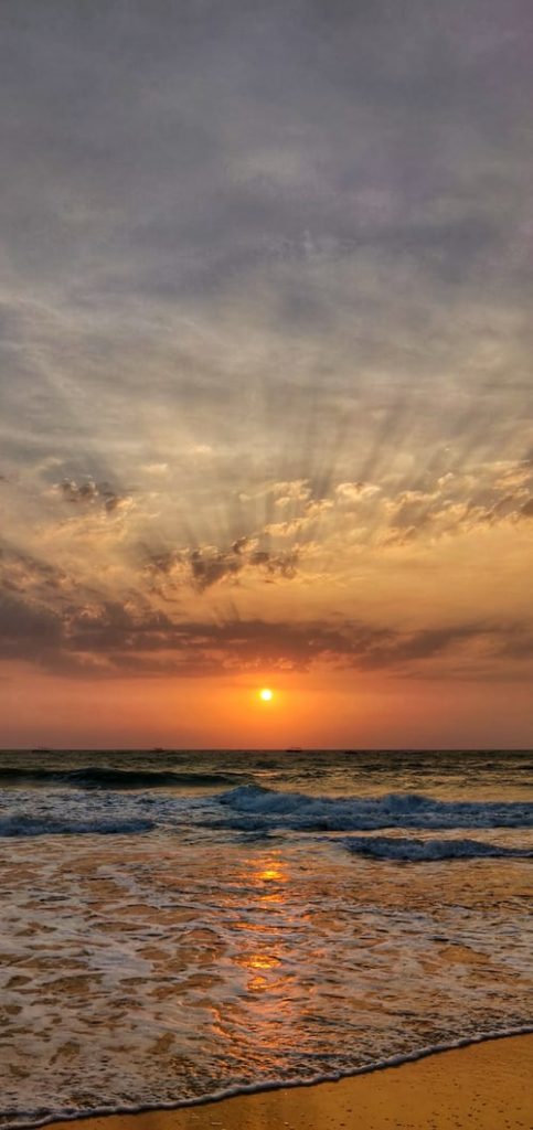Baga beach in Goa, one of the best honeymoon destinations in India