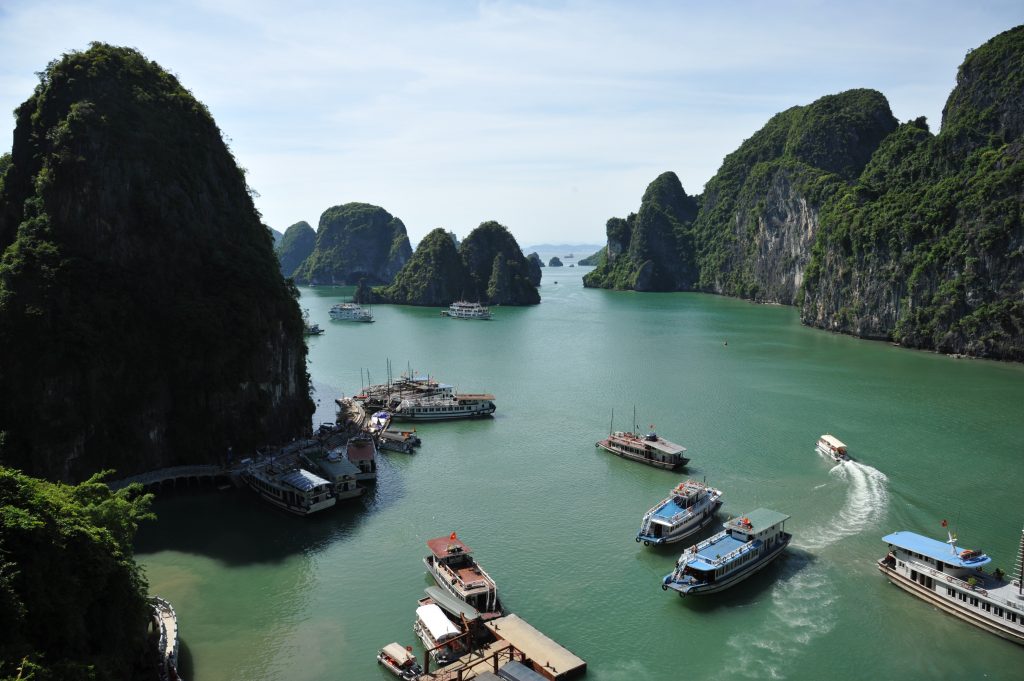 Halong Bay and Cat Ba archipelago