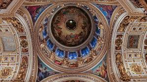 The magnificent interiors of the St. Basil's cathedral