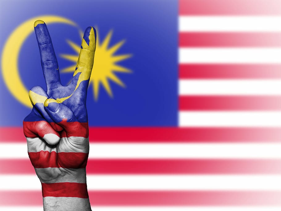 The Flag Of Malaysia The Broad Bottom Stride Of The World