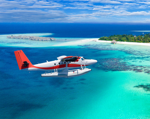 Seaplane excursions in Maldives