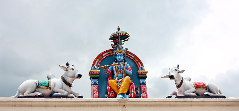 Entrance of Mariamman temple