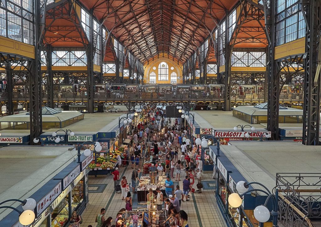 Central Market Hall in Budapest