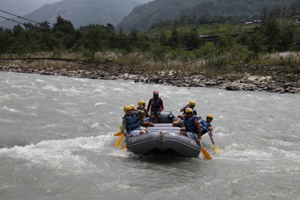 rafting in Nameri National Park
