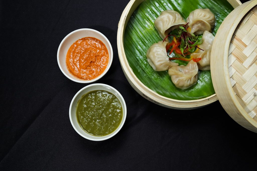 A serving of momos, a popular street food in Bhutan