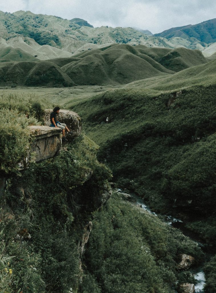 The Blue mountain national park.