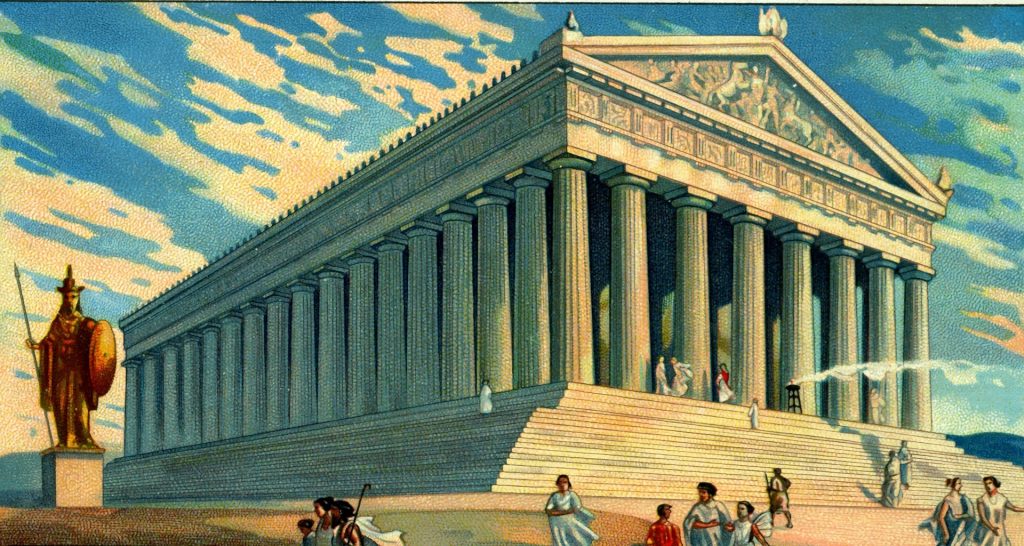 Parthenon in Athens