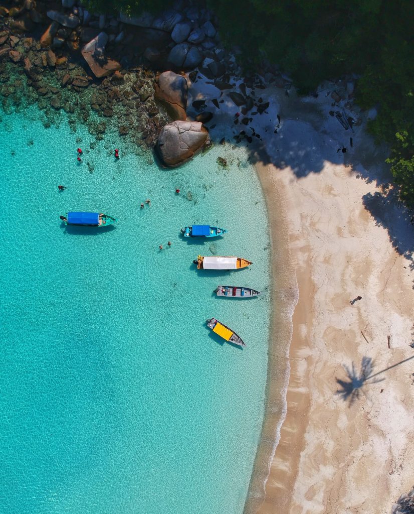 Aerial view of Greece Island
