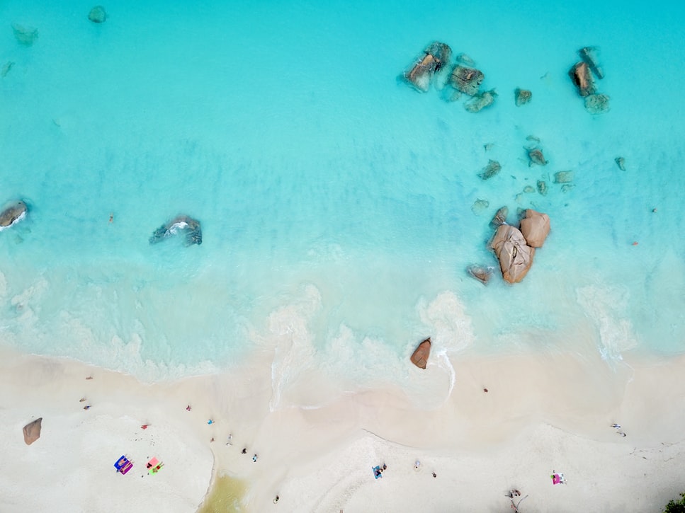 Beach of seychelles