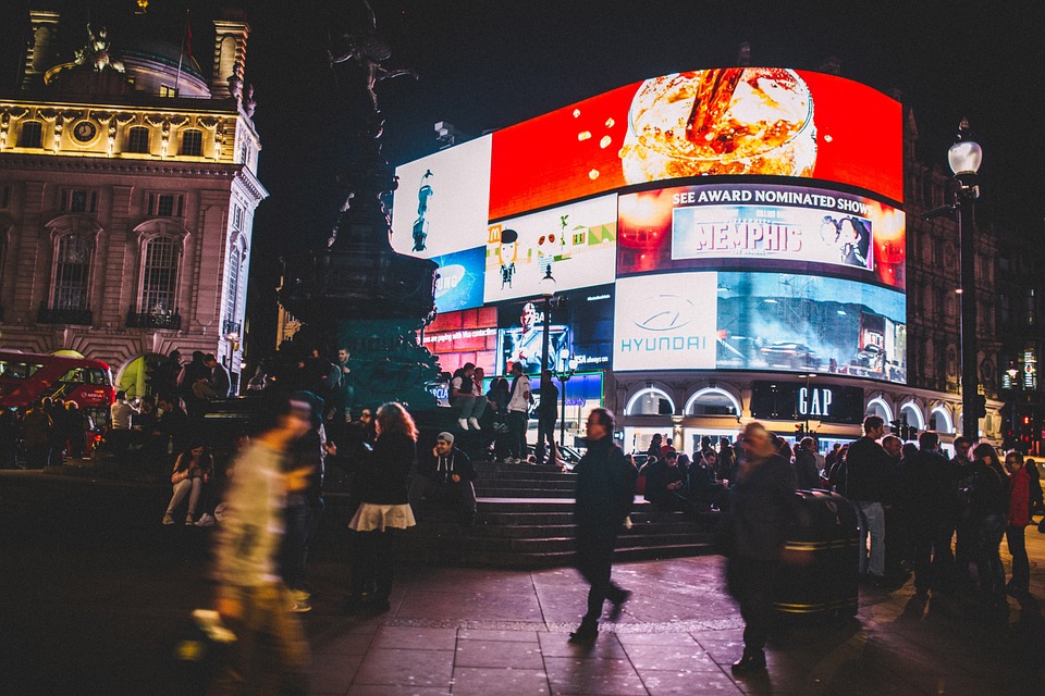 Piccadilly at Night