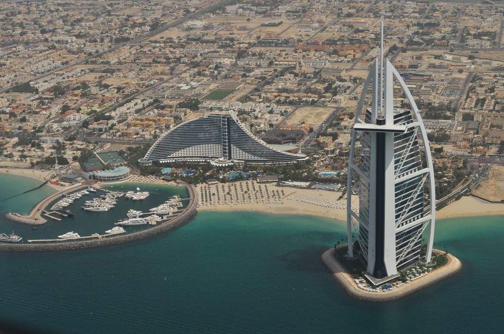 Dubai with the Burj Al Dubai