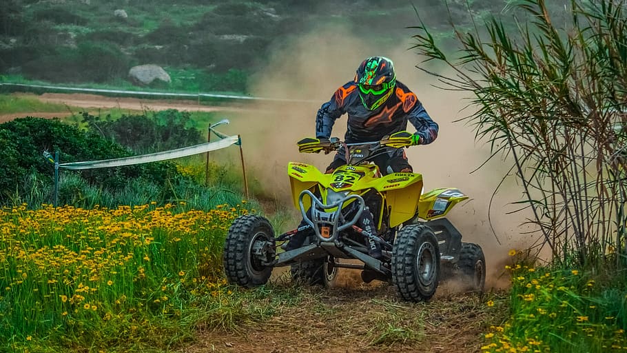 quad biking