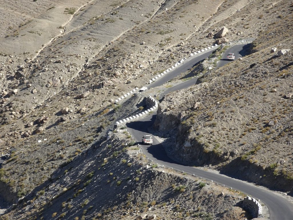 Spiti Valley route