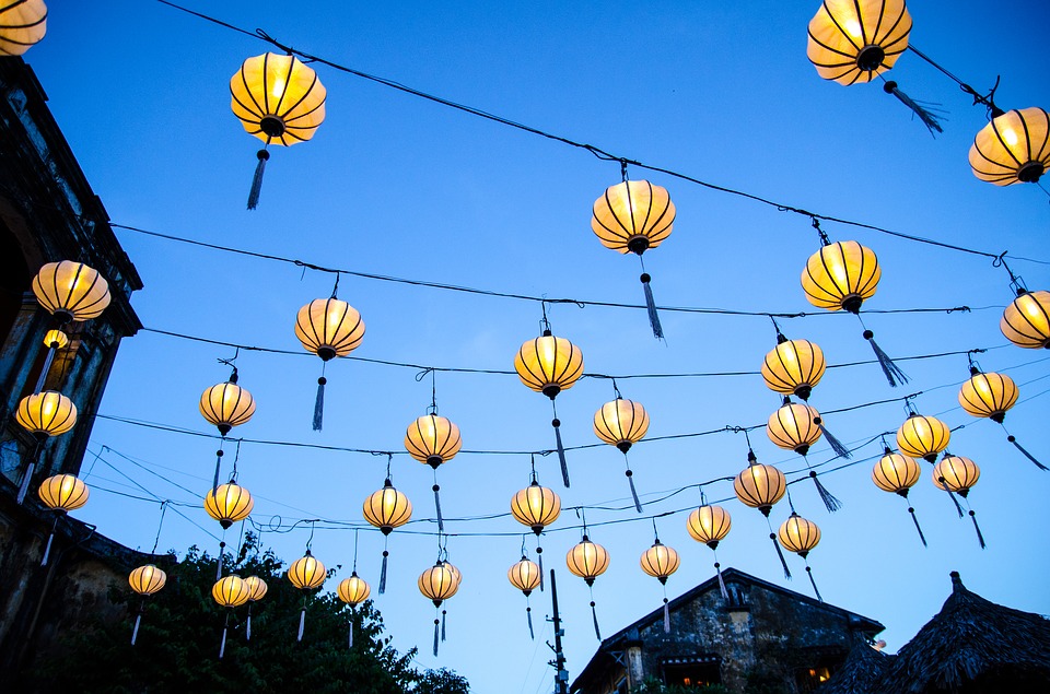 Hoi An Lanterns in the evening