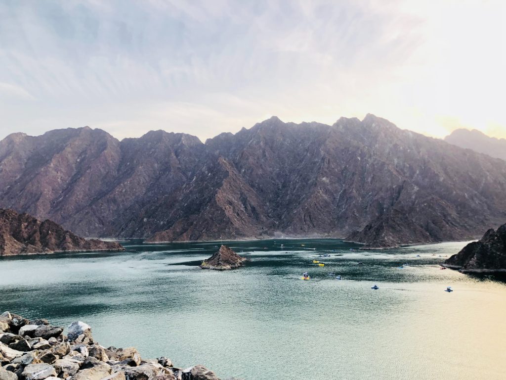 A scenic view in Hatta Dubai