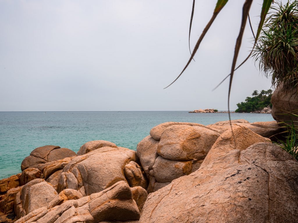A view of the beach in Bintan, Indonesia