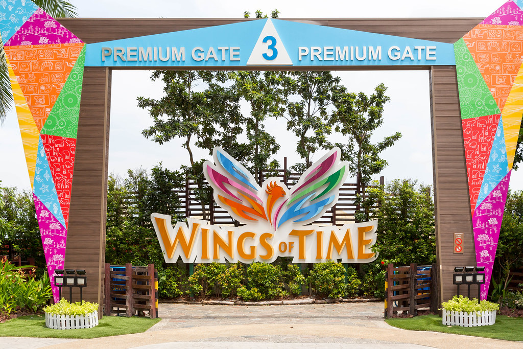 Wings of Time entrance