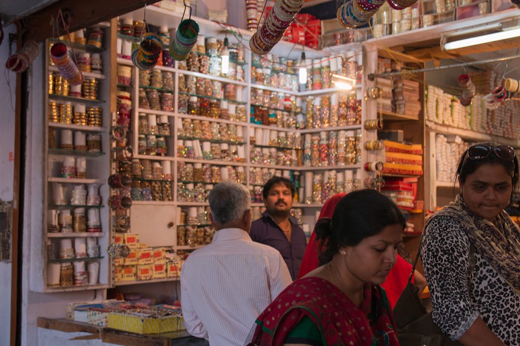 Bracelets in Bapu Bazar