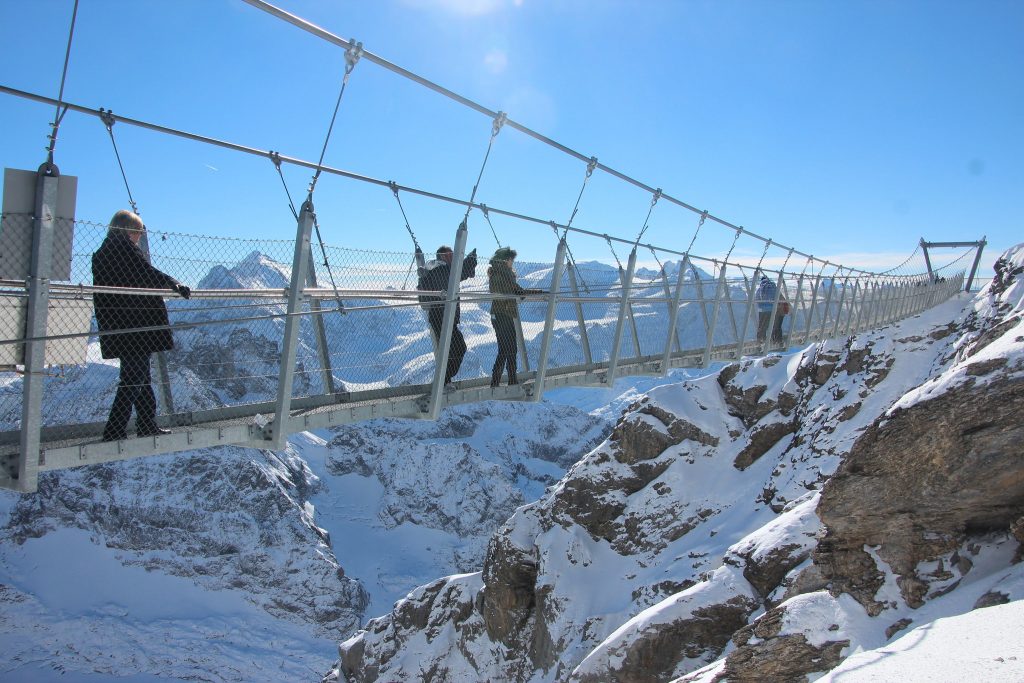 Titlis Cliff walk in Engelberg