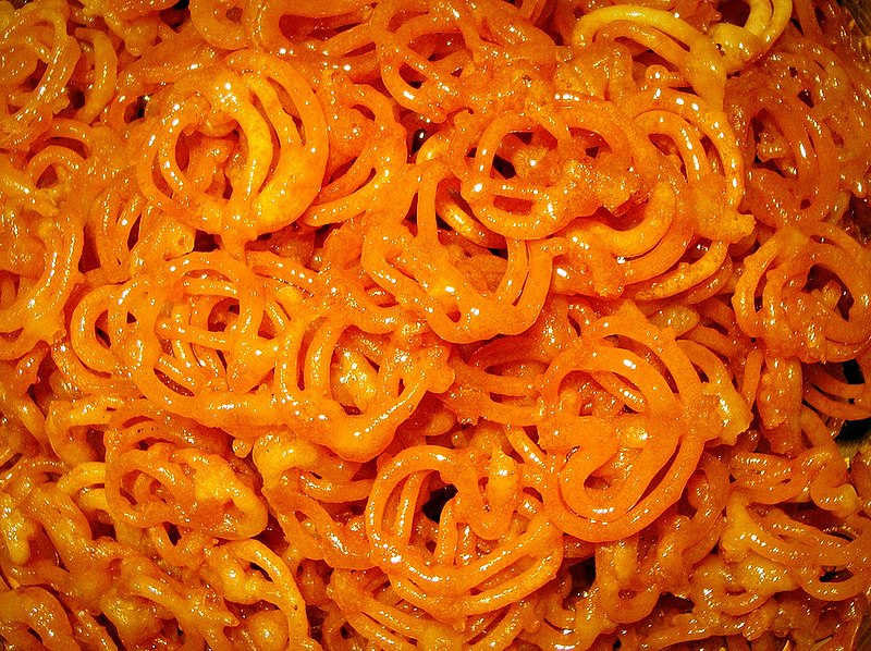 Jalebi, one of the best street food in Udaipur