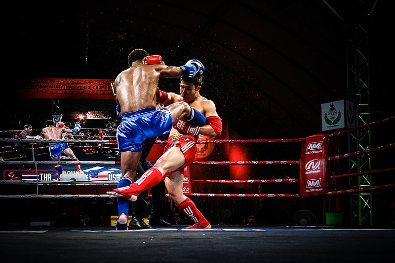 Muay Thai fight