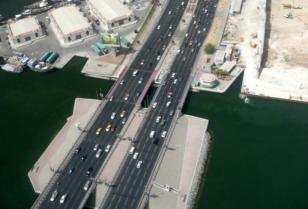 Al Maktoum Bridge in Dubai