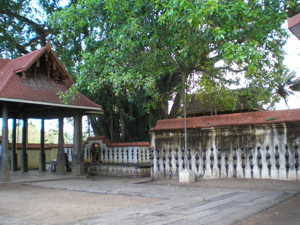 A picture of Janardhana Swami Temple near Varkala Beach in Kerala