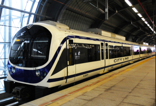 By train to major cities in Thailand