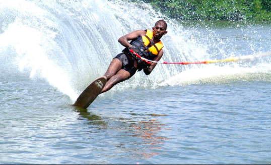 Jet skiing at Bentota