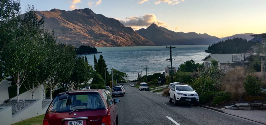A beautiful view of the mountains in New Zealand